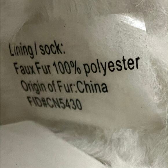 Haven Well Within Slippers Women’s Sz 10 100% Suede Leather with Faux Fur lining - Picture 9 of 9